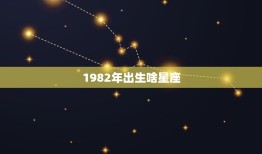 1982年出生啥星座(探寻你的命运之星)