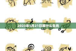 2023年5月21日属什么生肖(探寻2023年的生肖运势)