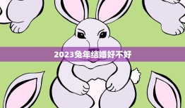 2023兔年结婚好不好(如何选择适合的结婚时间)