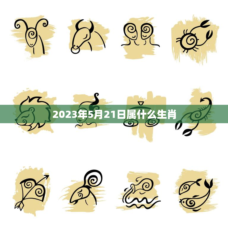 2023年5月21日属什么生肖(探寻2023年的生肖运势)