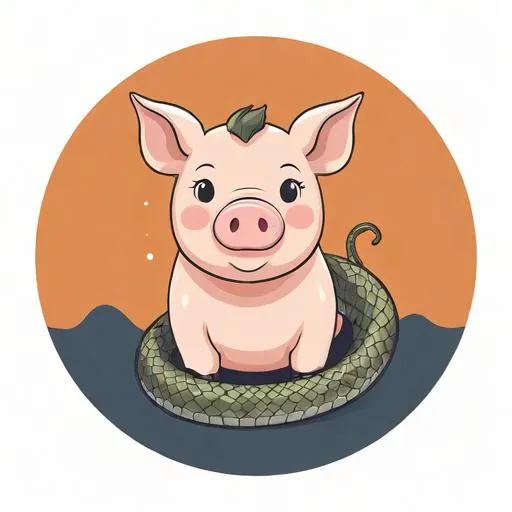 属猪的跟属蛇的合伙做生意好吗