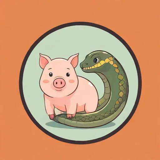 属猪的跟属蛇的合伙做生意好吗