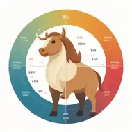 十二生肖五行对照表图2025，生肖五行颜色方位指南