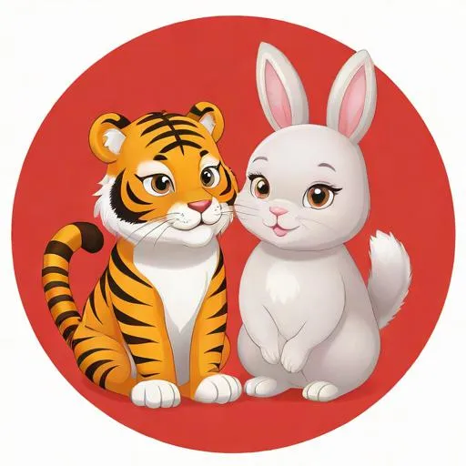 十二生肖配对查询虎男兔和蛇女：男虎和女蛇其实非常配