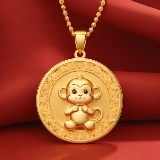 1980属猴2025戴什么，属猴戴什么黄金吊坠好