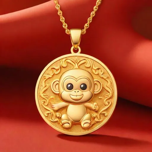 1980属猴2025戴什么，属猴戴什么黄金吊坠好