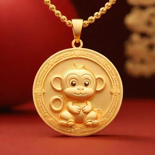 1980属猴2025戴什么，属猴戴什么黄金吊坠好