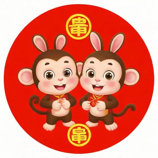 1968年属猴和属兔的合作，猴和兔的属相合不合财运