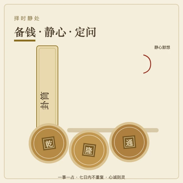口诀——铜钱摇卦铜钱摇卦口诀：单、拆、重、交
